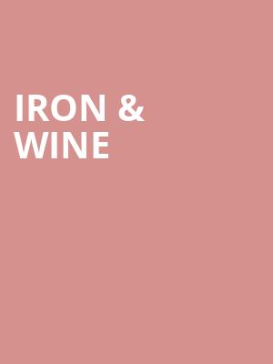 Iron Wine, Commodore Ballroom, Vancouver