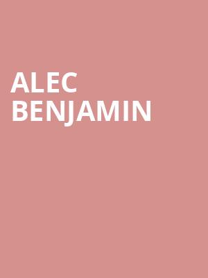 Alec Benjamin, Orpheum Theatre, Vancouver