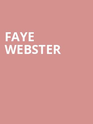 Faye Webster, Orpheum Theatre, Vancouver