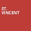 St Vincent, Orpheum Theatre, Vancouver