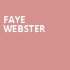 Faye Webster, Orpheum Theatre, Vancouver