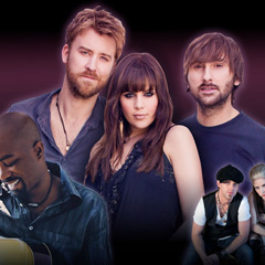 Lady Antebellum & Darius Rucker at the Pacific Coliseum