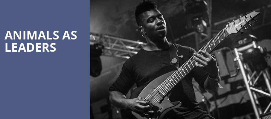 Animals As Leaders, Commodore Ballroom, Vancouver