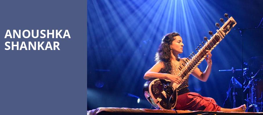 Anoushka Shankar, Chan Centre For The Performing Arts, Vancouver