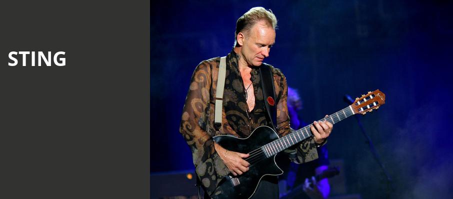 Sting, Rogers Arena, Vancouver