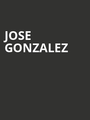 Jose Gonzalez, Orpheum Theatre, Vancouver