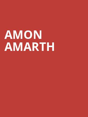 Amon Amarth, PNE Forum, Vancouver