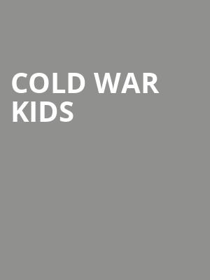 Cold War Kids, Vogue Theatre, Vancouver