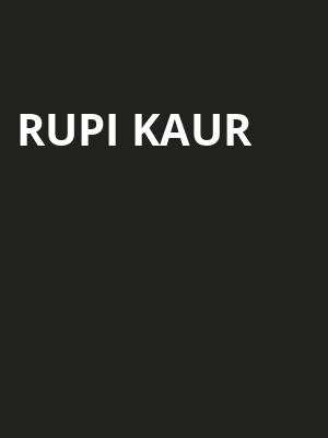 Rupi Kaur, Queen Elizabeth Theatre, Vancouver