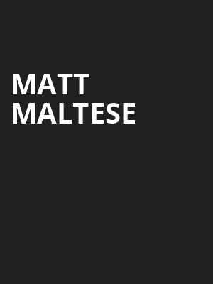 Matt Maltese, Hollywood Theatre, Vancouver