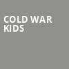 Cold War Kids, Vogue Theatre, Vancouver