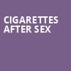 Cigarettes After Sex, Orpheum Theatre, Vancouver